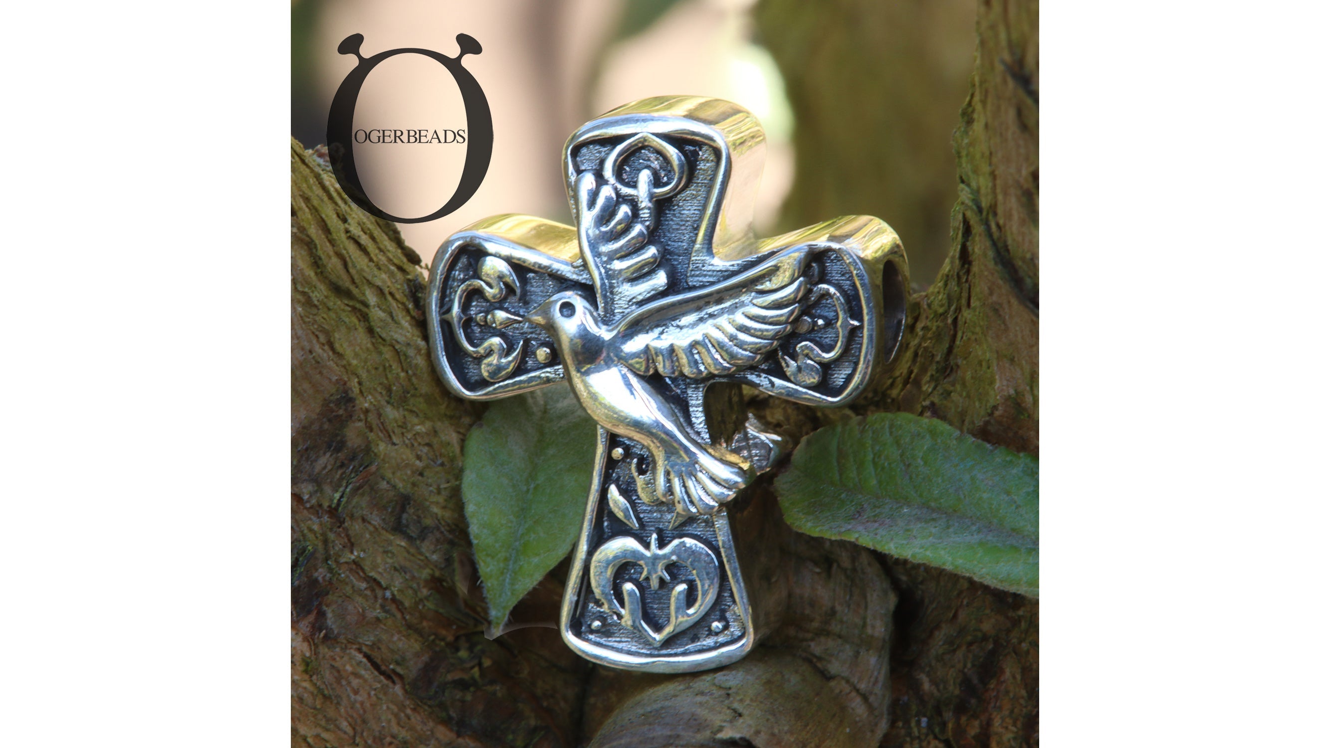 Ogerbeads Wings of Faith Charm at The Alternative Bead - your official Ogerbeads Retailer from Germany