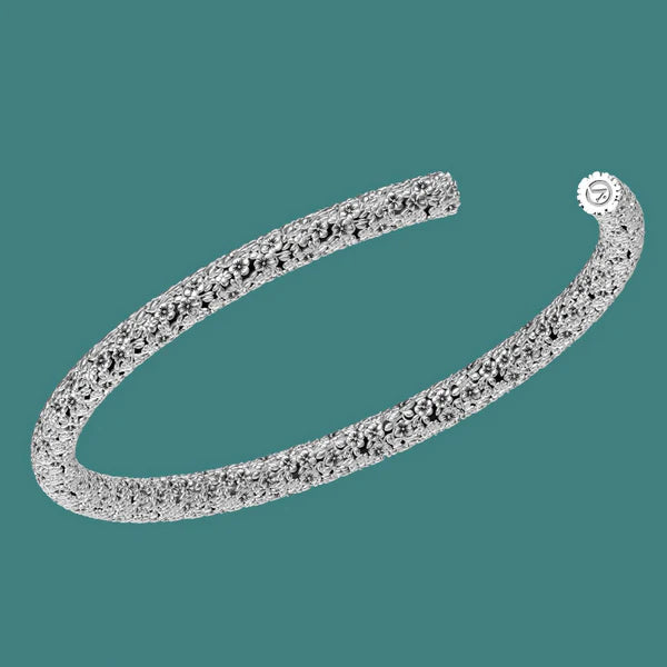 VIP-CHARMS Bracelet Bouquet (ME0065) silver sterling-silver Bangle by The Alternative Bead. Your Official VIP-CHARMS Retailer from Germany