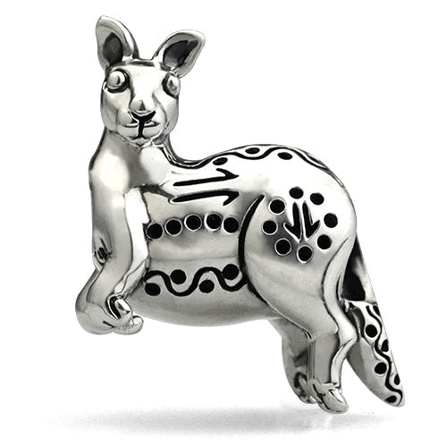 OHM Beads Kangarohm (AAA154) sterling-silver Bead The Alternative Bead