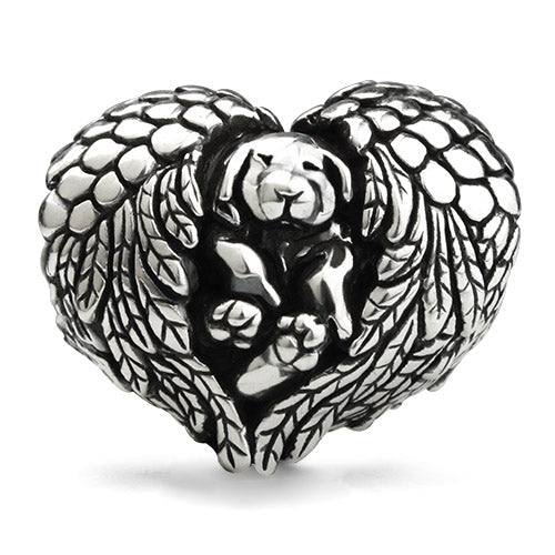 OHM Beads Puppy Love (AAA157) sterling-silver Bead The Alternative Bead