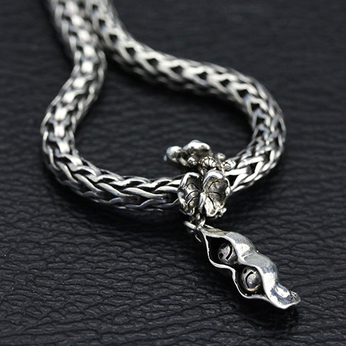 OHM Beads Two Peas In A Pod (AAF016) sterling-silver Bead The Alternative Bead