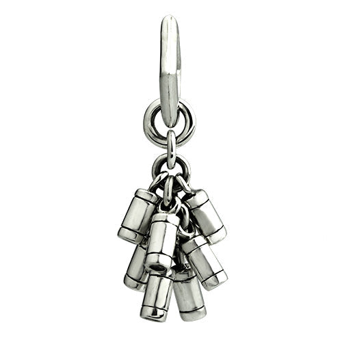 OHM Beads Exploding Bamboo (AAH048) sterling-silver Bead The Alternative Bead