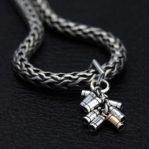 OHM Beads Exploding Bamboo (2-Tone) (AAH048SG) sterling-silver Bead The Alternative Bead