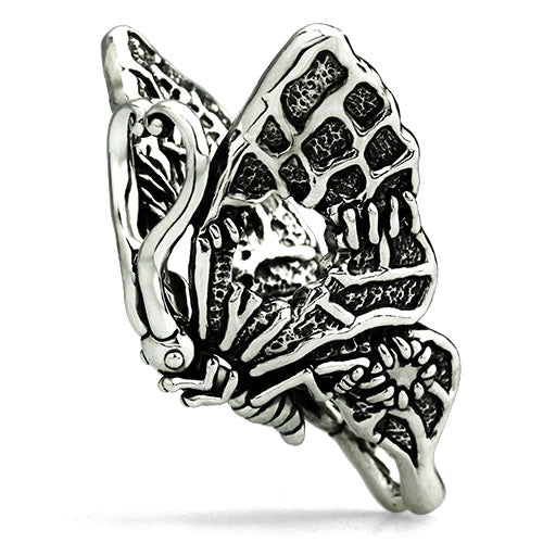 OHM Beads Wings of Liberation (AAN032) sterling-silver Bead The Alternative Bead