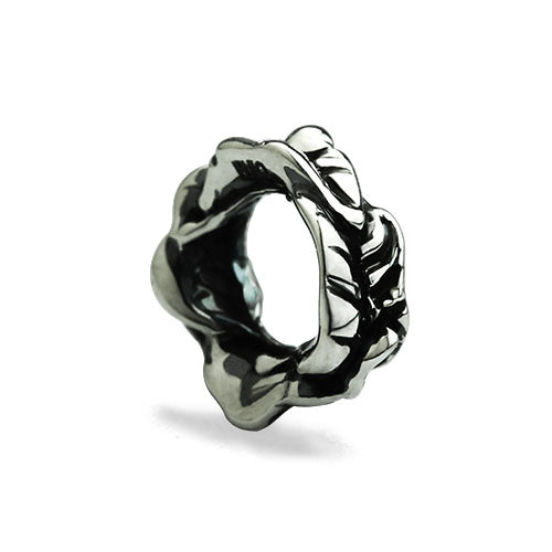 OHM Beads Eucalyptus (AAN037) sterling-silver Bead The Alternative Bead