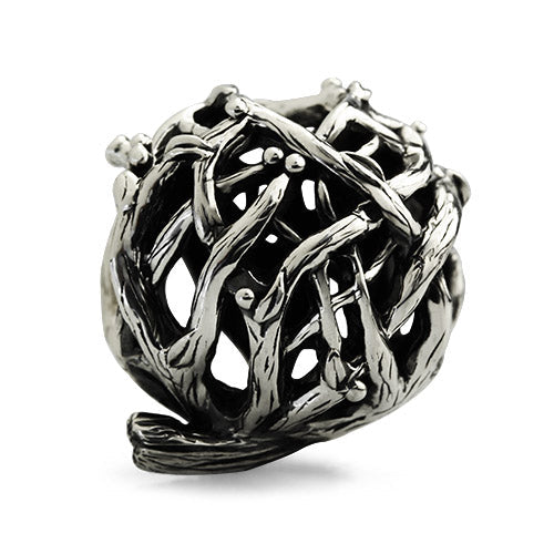 OHM Beads Tumble (AAN038) sterling-silver Bead The Alternative Bead