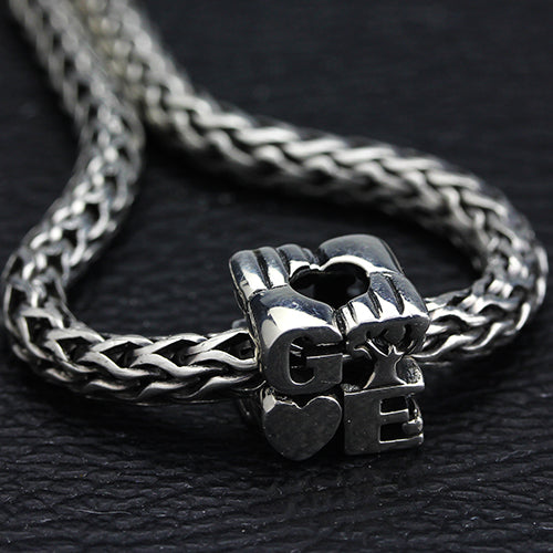 OHM Beads GIVE (AAN309) sterling-silver Bead The Alternative Bead