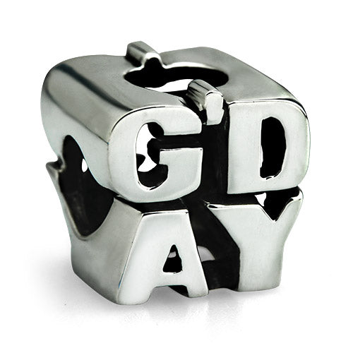 OHM Beads G'DAY (AAN314) sterling-silver Bead The Alternative Bead