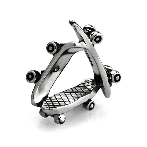 OHM Beads Boarding (AAP073) sterling-silver Bead The Alternative Bead