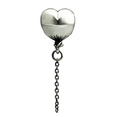 OHM Beads Puff A Heart (AAS027) sterling-silver Bead The Alternative Bead