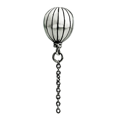 OHM Beads Puff A Puff (AAS028) sterling-silver Bead The Alternative Bead