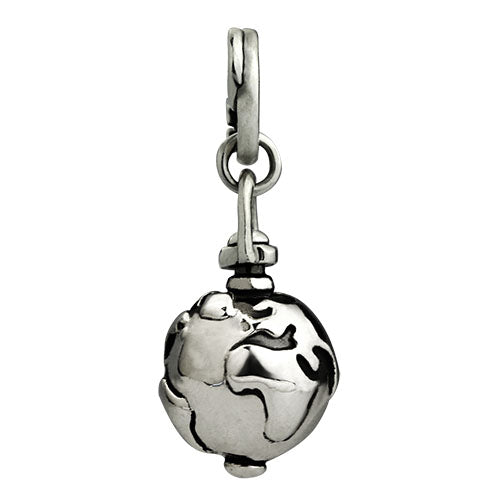 OHM Beads Earth Eden (AAX132) sterling-silver Bead The Alternative Bead