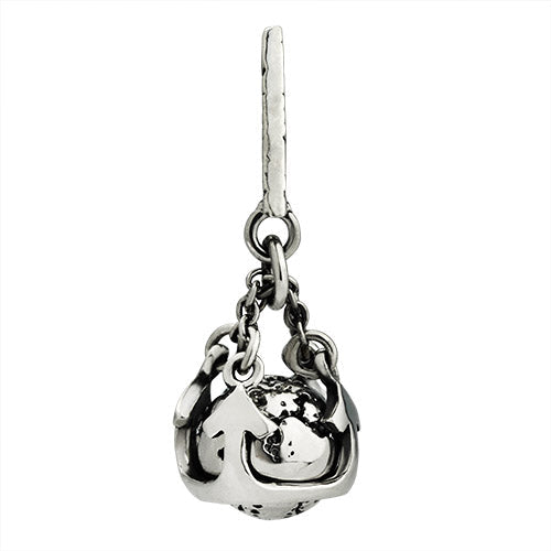OHM Beads Mars Madhouse (AAX133) sterling-silver Bead The Alternative Bead