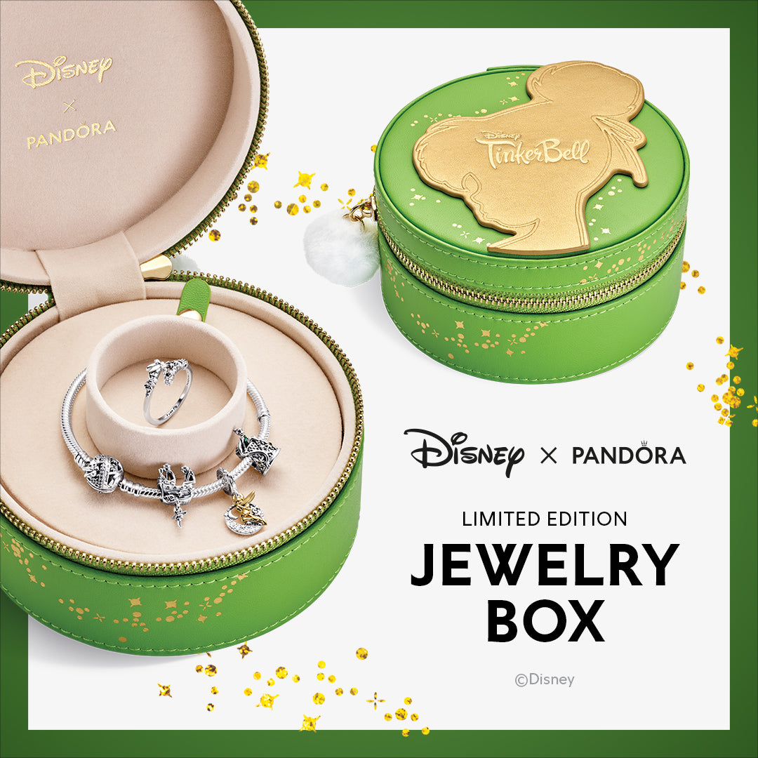 Disney x Pandora Tinker Bell Limited Edition Jewelry Box Jewelry Box by The Alternative Bead. Your official Disney x Pandora Retailer from Germany