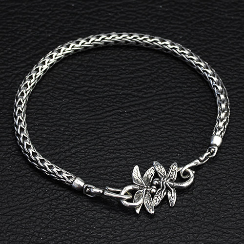 OHM Beads Dragonfly-y sterling-silver Bead The Alternative Bead