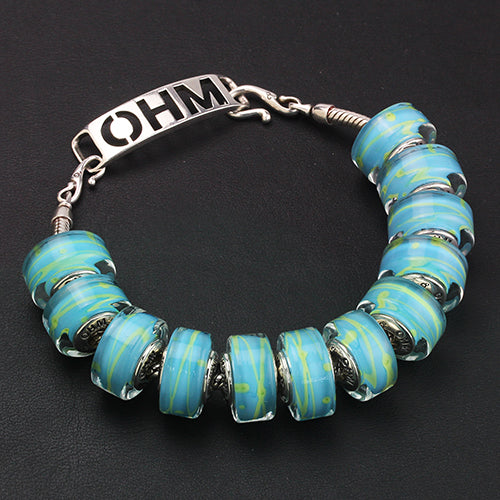 OHM Beads Life Demarkation (AMG111) sterling-silver Bead The Alternative Bead