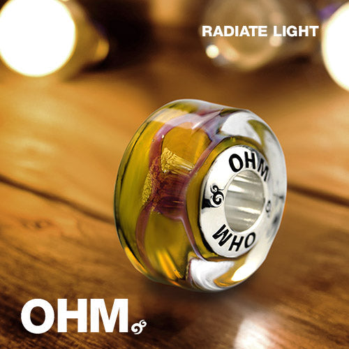 OHM Beads Radiate Light (AMG125) sterling-silver Bead The Alternative Bead