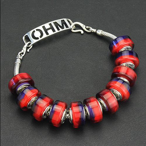 OHM Beads Candy Flux (AMG129) sterling-silver Bead The Alternative Bead