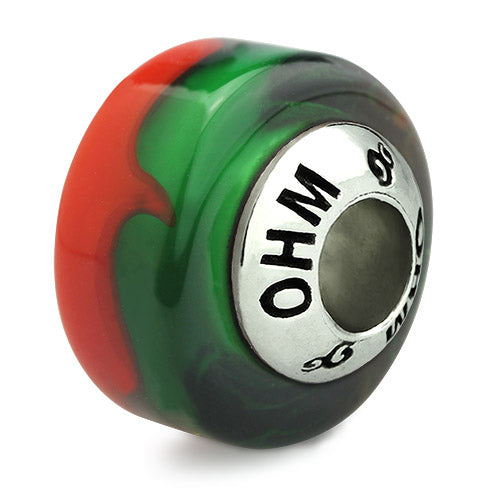 OHM Beads Candy Christmas (AMG130) sterling-silver Bead The Alternative Bead