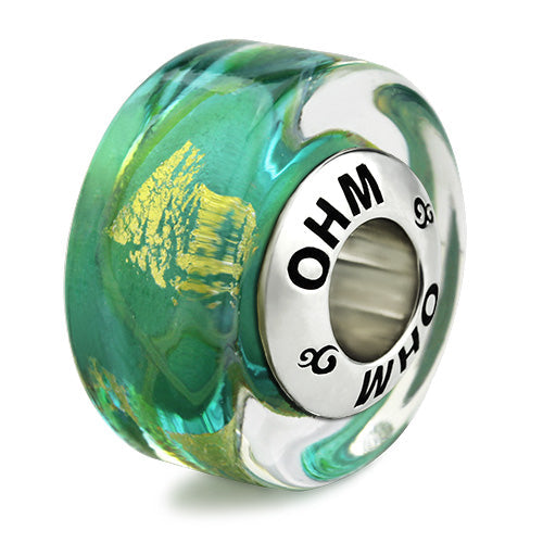 OHM Beads Ocean Path (AMG137) sterling-silver Bead The Alternative Bead