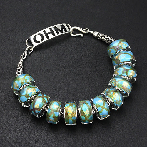 OHM Beads Sky Network (AMG141) sterling-silver Bead The Alternative Bead