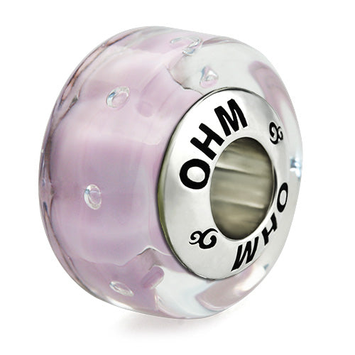 OHM Beads Petal Pink (AMG142) sterling-silver Bead The Alternative Bead