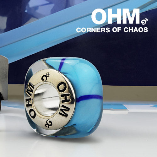 OHM Beads Corners Of Chaos (AMG152) sterling-silver Bead The Alternative Bead
