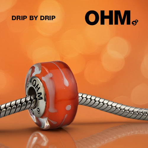 OHM Beads Drip By Drip (AMG165) sterling-silver Bead The Alternative Bead