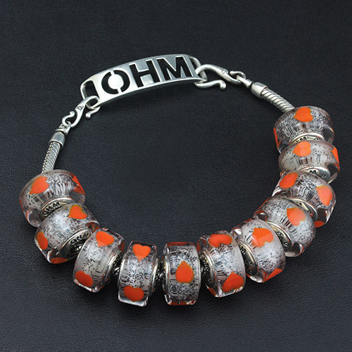 OHM Beads Rad Romance (AMG167) sterling-silver Bead The Alternative Bead