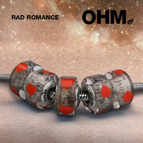 OHM Beads Rad Romance (AMG167) sterling-silver Bead The Alternative Bead