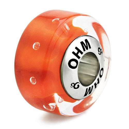 OHM Beads Breath By Breath (AMG169) sterling-silver Bead The Alternative Bead