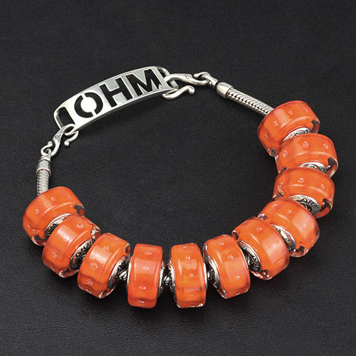 OHM Beads Breath By Breath (AMG169) sterling-silver Bead The Alternative Bead