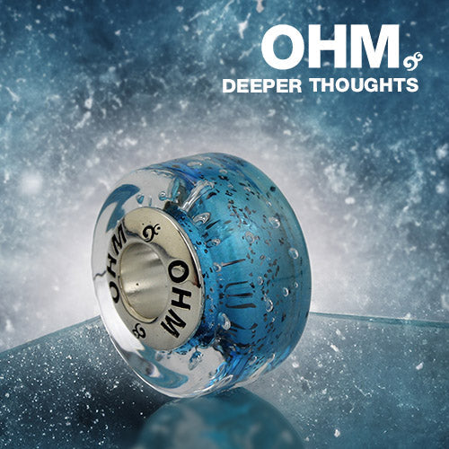 OHM Beads Deeper Thoughts (AMG171)  sterling-silver Bead The Alternative Bead