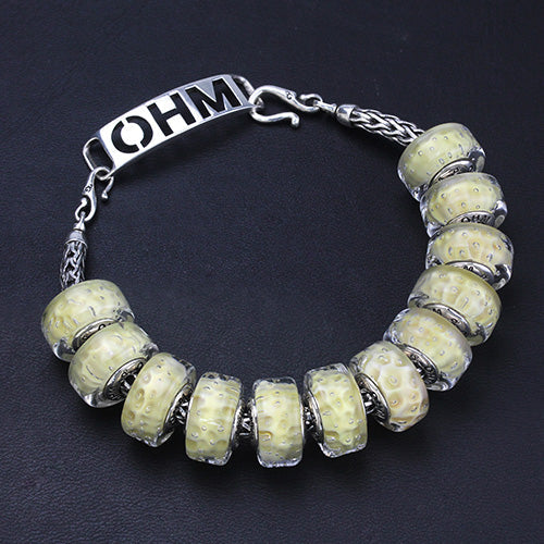 OHM Beads Ivory Dreams (AMG172) sterling-silver Bead The Alternative Bead