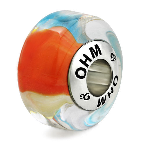 OHM Beads Side By Side (AMG174) sterling-silver Bead The Alternative Bead