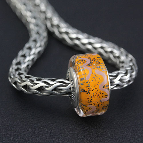 OHM Beads Synthwave Serenade (AMG189)  sterling-silver Bead The Alternative Bead