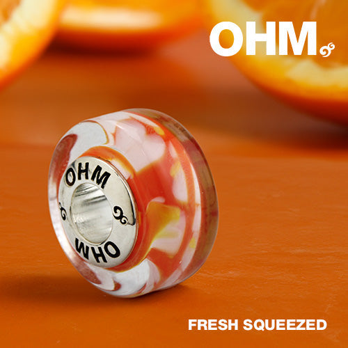 OHM Beads Fresh Squeezed (AMG190) sterling-silver Bead The Alternative Bead