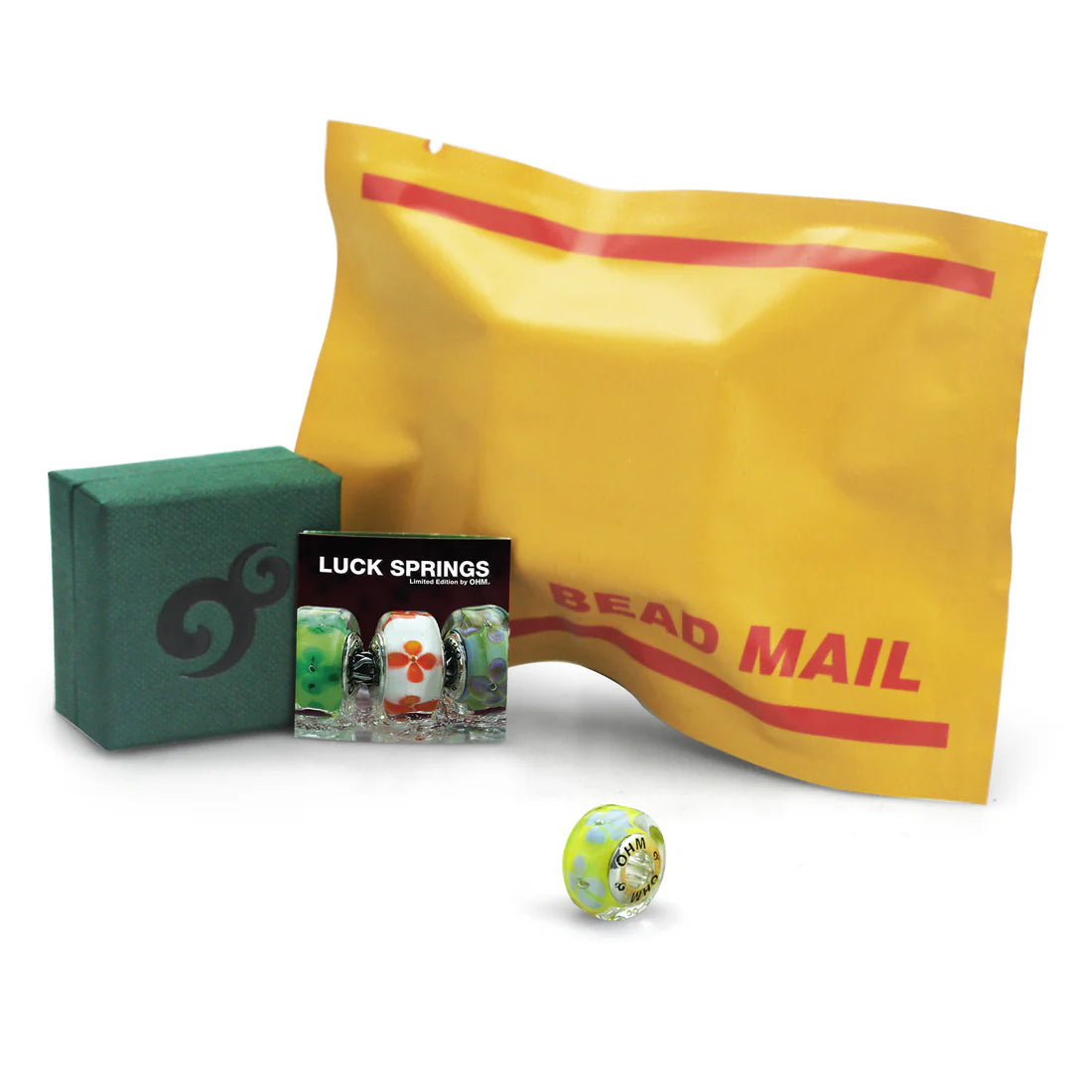 OHM Beads GOTM NO. 19 Luck Springs (AMG231)  sterling-silver Bead The Alternative Bead