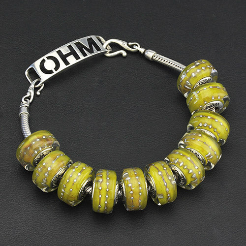 OHM Beads Ubud (AMG252) sterling-silver Bead The Alternative Bead