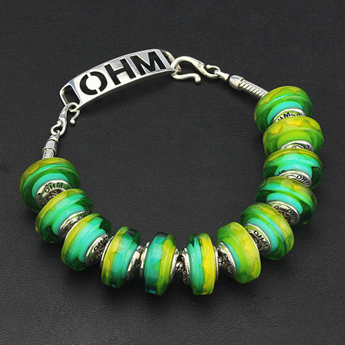 OHM Beads Candy Apple (AMG265) sterling-silver Bead The Alternative Bead