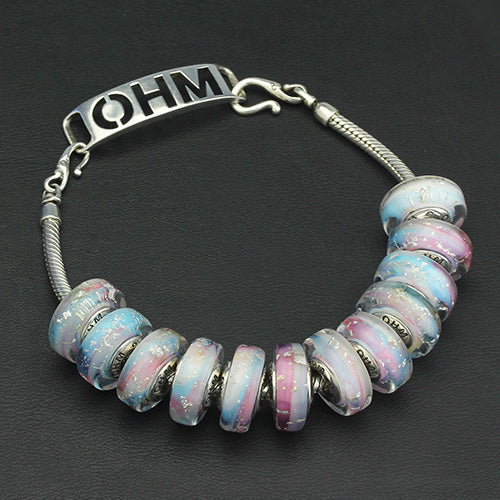 OHM Beads GOTM NO. 30 Paths Of Love (AMG269) sterling-silver Bead The Alternative Bead