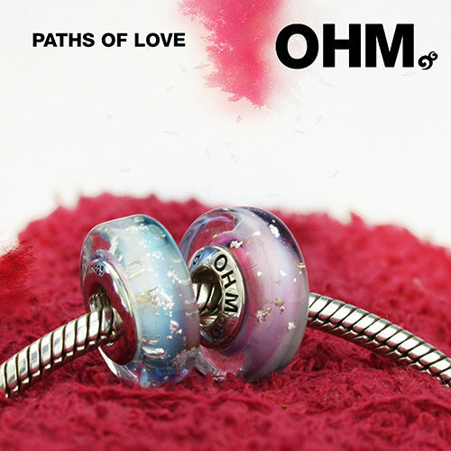 OHM Beads GOTM NO. 30 Paths Of Love (AMG269) sterling-silver Bead The Alternative Bead