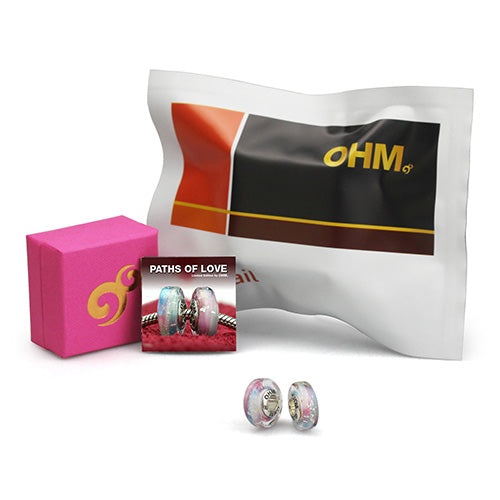 OHM Beads GOTM NO. 30 Paths Of Love (AMG269) sterling-silver Bead The Alternative Bead