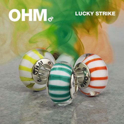 OHM Beads GOTM NO. 31 Lucky Strike sterling-silver Bead The Alternative Bead
