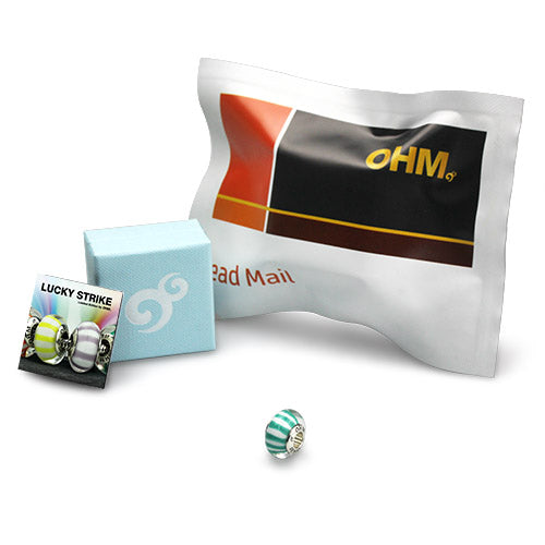 OHM Beads GOTM NO. 31 Lucky Strike sterling-silver Bead The Alternative Bead