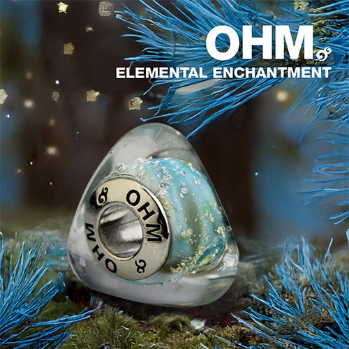 OHM Beads Elemental Enchantment (AMG272) sterling-silver Bead The Alternative Bead