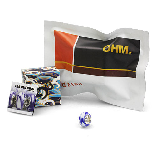OHM Beads GOTM NO. 32 Tea Cupping (AMG274) sterling-silver Bead The Alternative Bead