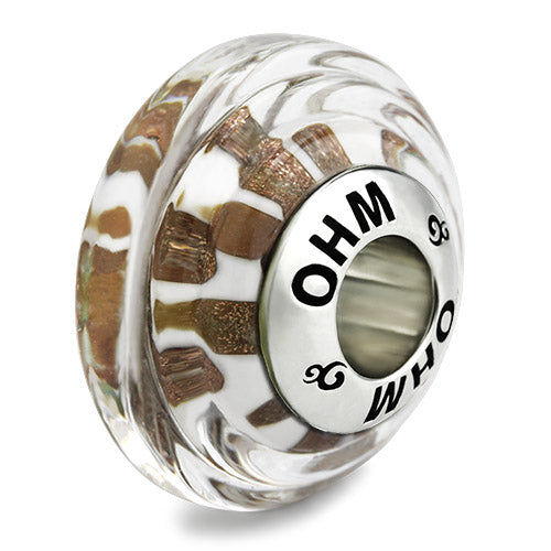 OHM Beads GOTM NO. 35 Striata (AMG290)  sterling-silver Bead The Alternative Bead