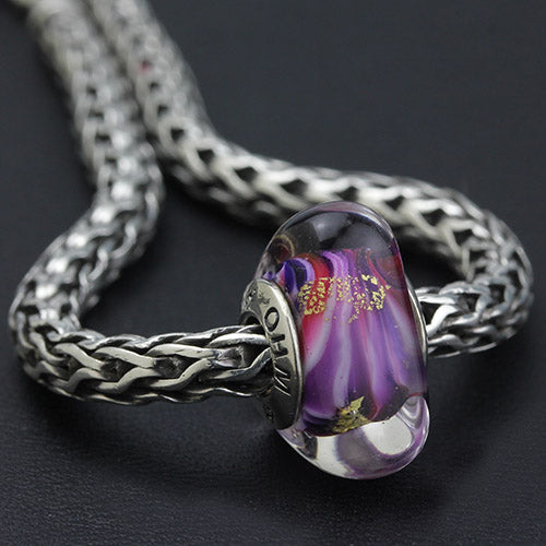 OHM Beads GOTM NO. 33 Aurora Haze (AMG291) sterling-silver Bead The Alternative Bead