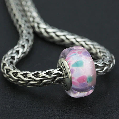 OHM Beads Dewey Buds (AMG298) pink; purple; blue glass Bead The Alternative Bead